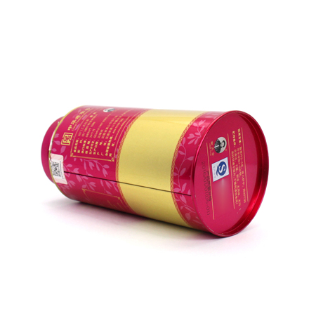 empty metal tin for candy packaging